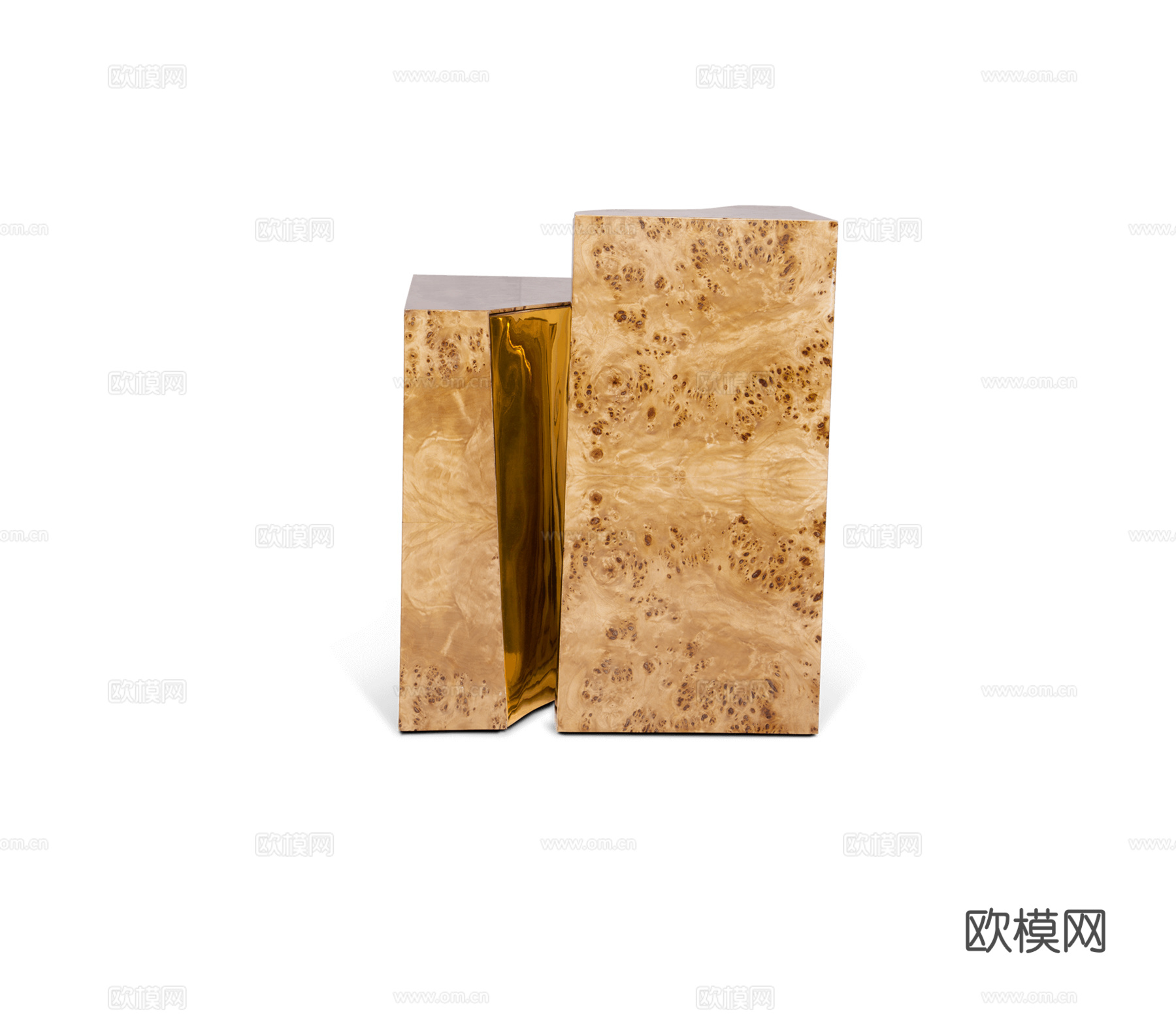 BOCA DOLOBO 意式边几 角几3d模型下载（渲染图1）