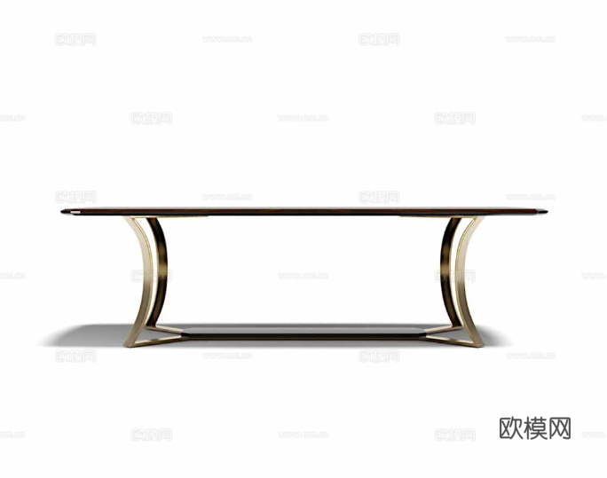CAPITAL 轻奢餐桌3d模型下载（渲染图6）
