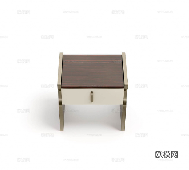 CAPITAL 意式床头柜3d模型下载（渲染图3）