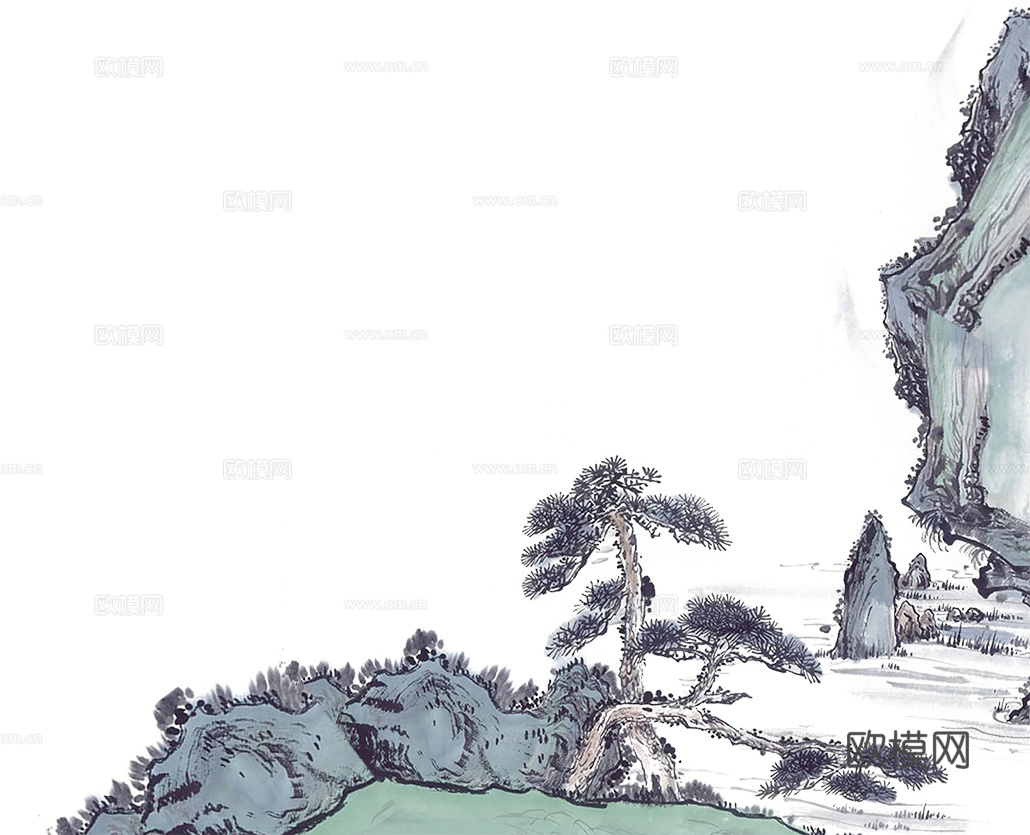 高清中式装饰画下载