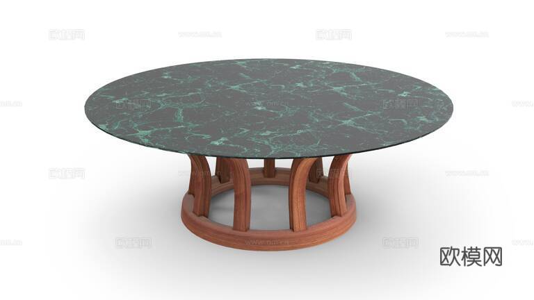 Cassina 组合茶几3d模型下载（渲染图4）