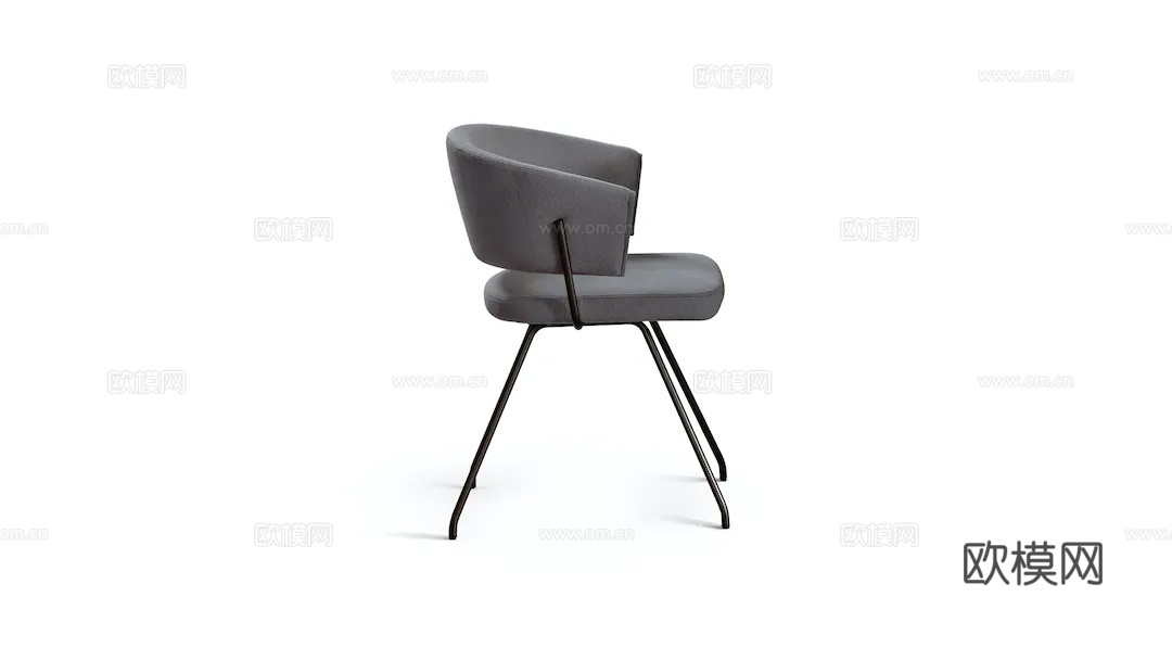 BONALDO 餐椅3d模型下载