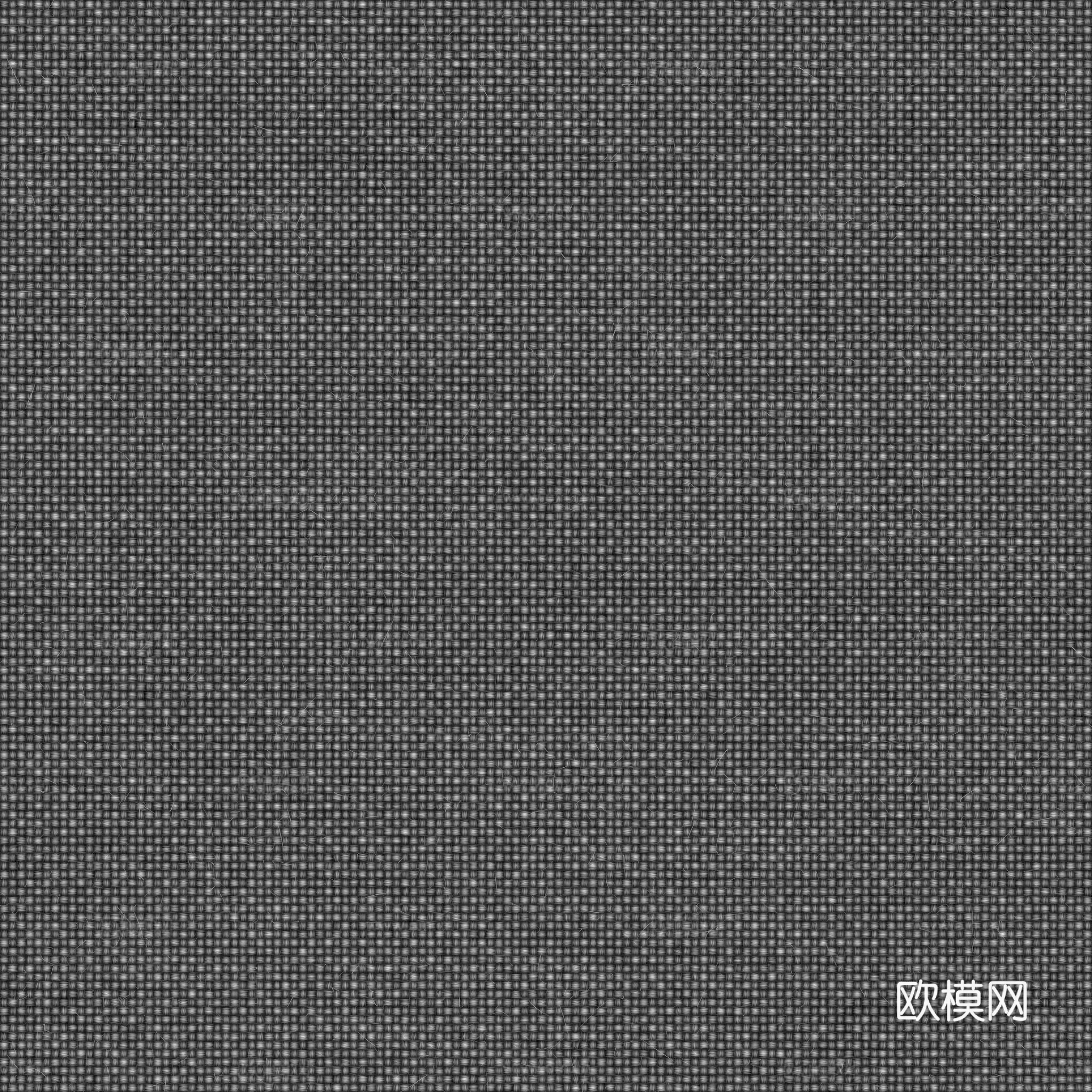 无缝拼色编织布纹布料PBR贴图 2k