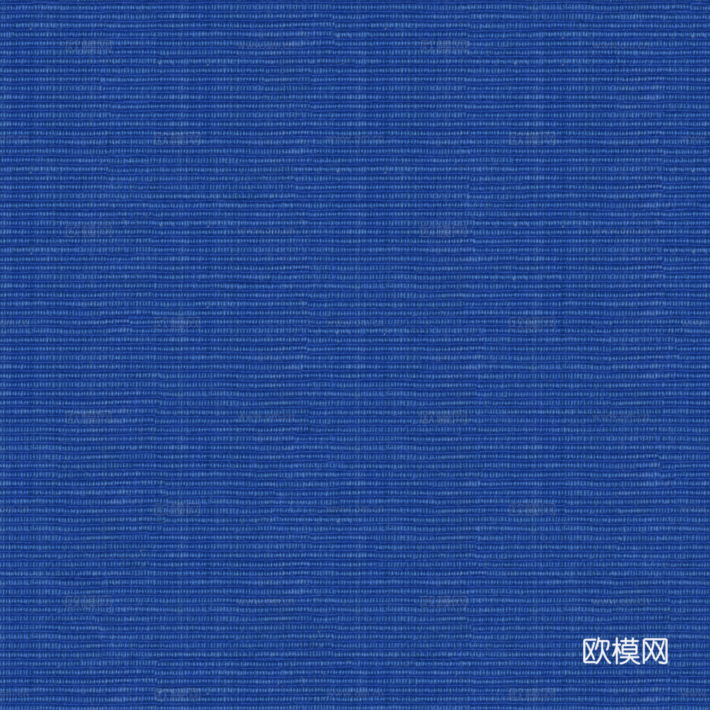 无缝蓝色针织布纹布料PBR贴图 1k