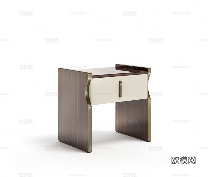 CAPITAL 意式床头柜3d模型下载（渲染图2）