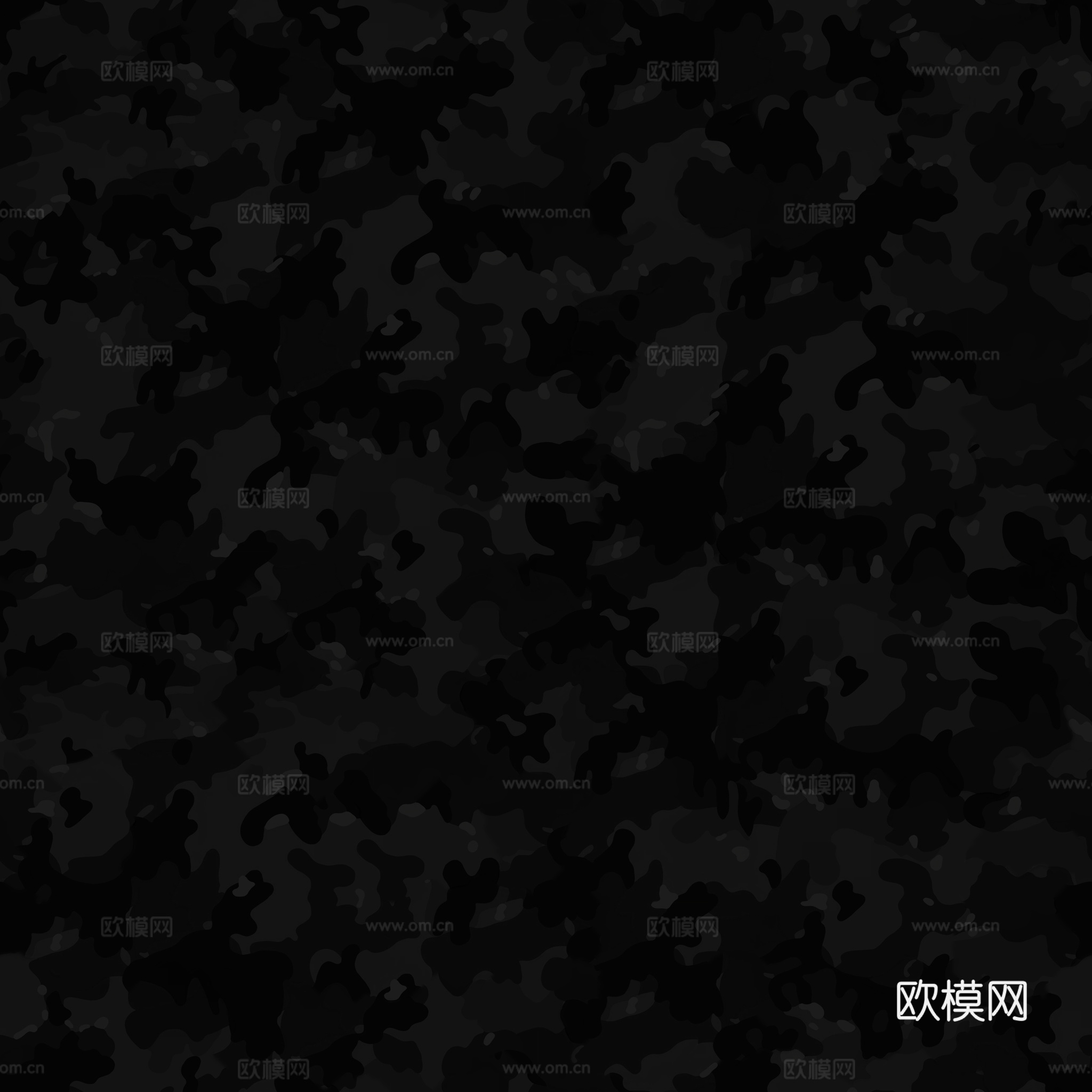 无缝迷彩花纹布纹布料PBR贴图 2k