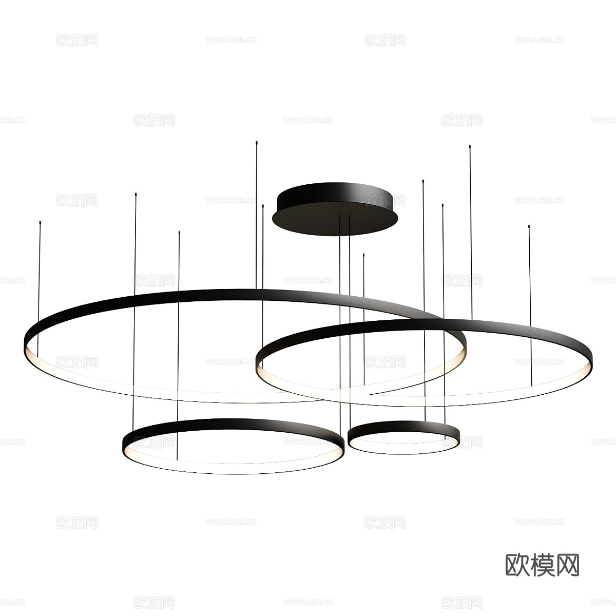 吊灯 XinHengstar LED 吊灯 R3d模型