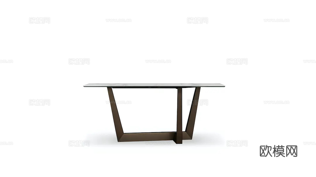 BONALDO 餐桌3d模型下载