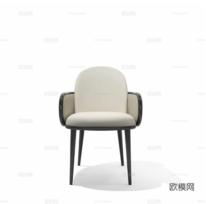CAPITAL 意式餐椅3d模型下载（渲染图4）