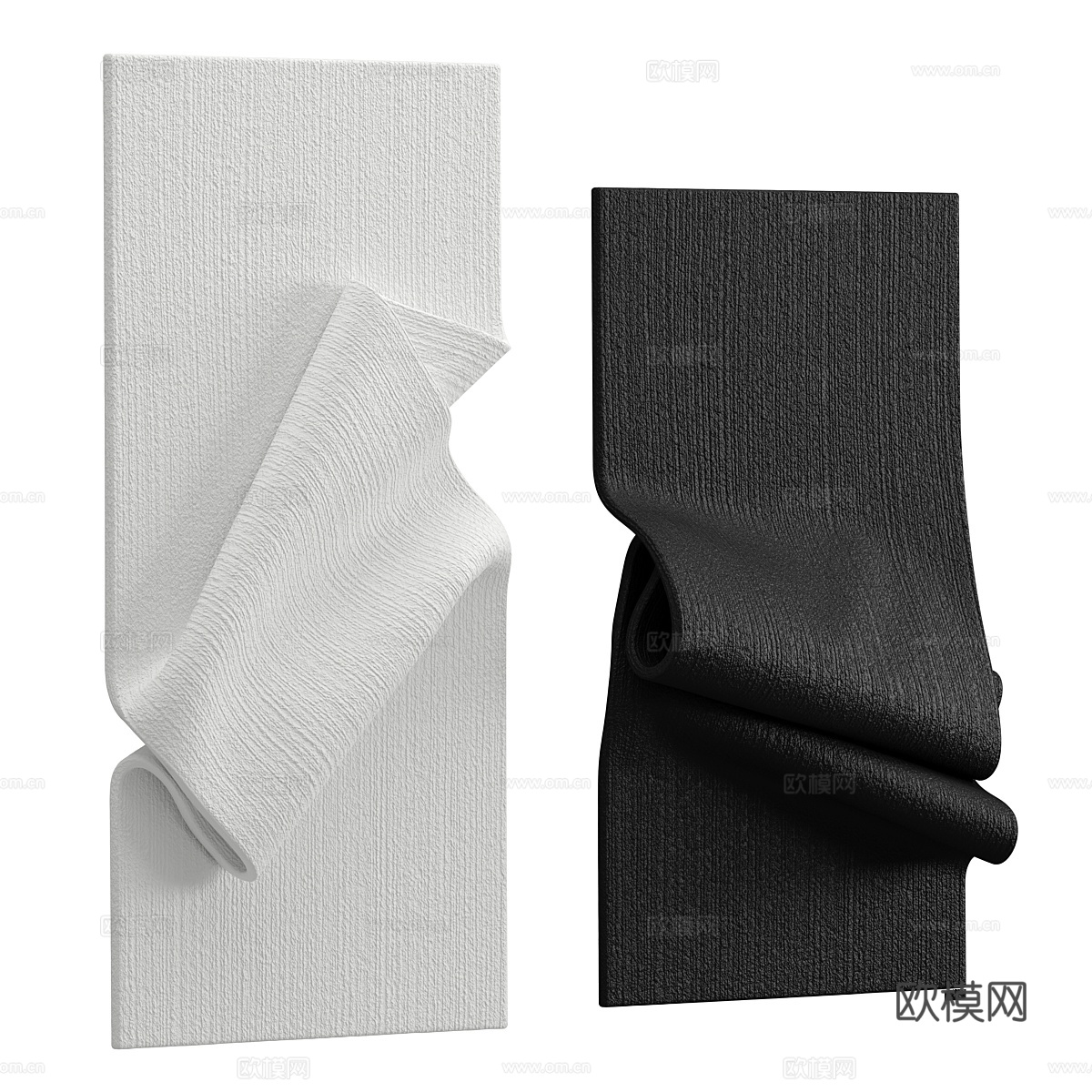 墙面艺术 43d模型