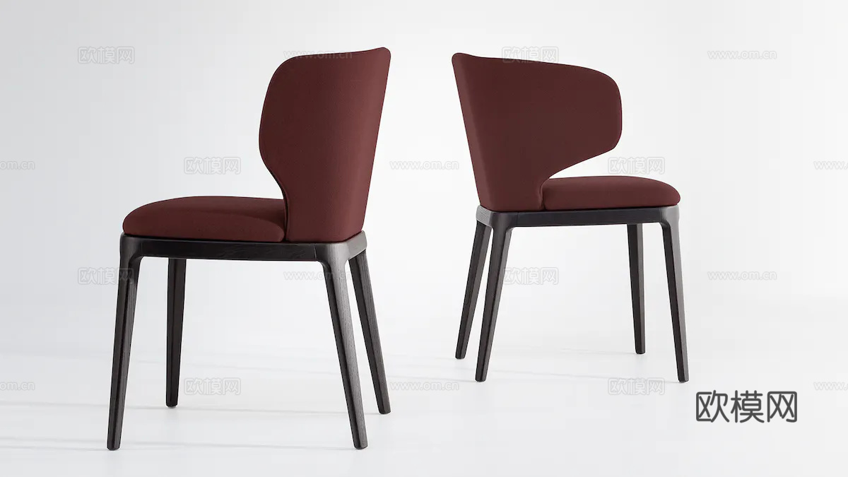 BONALDO 餐椅3d模型下载（渲染图2）