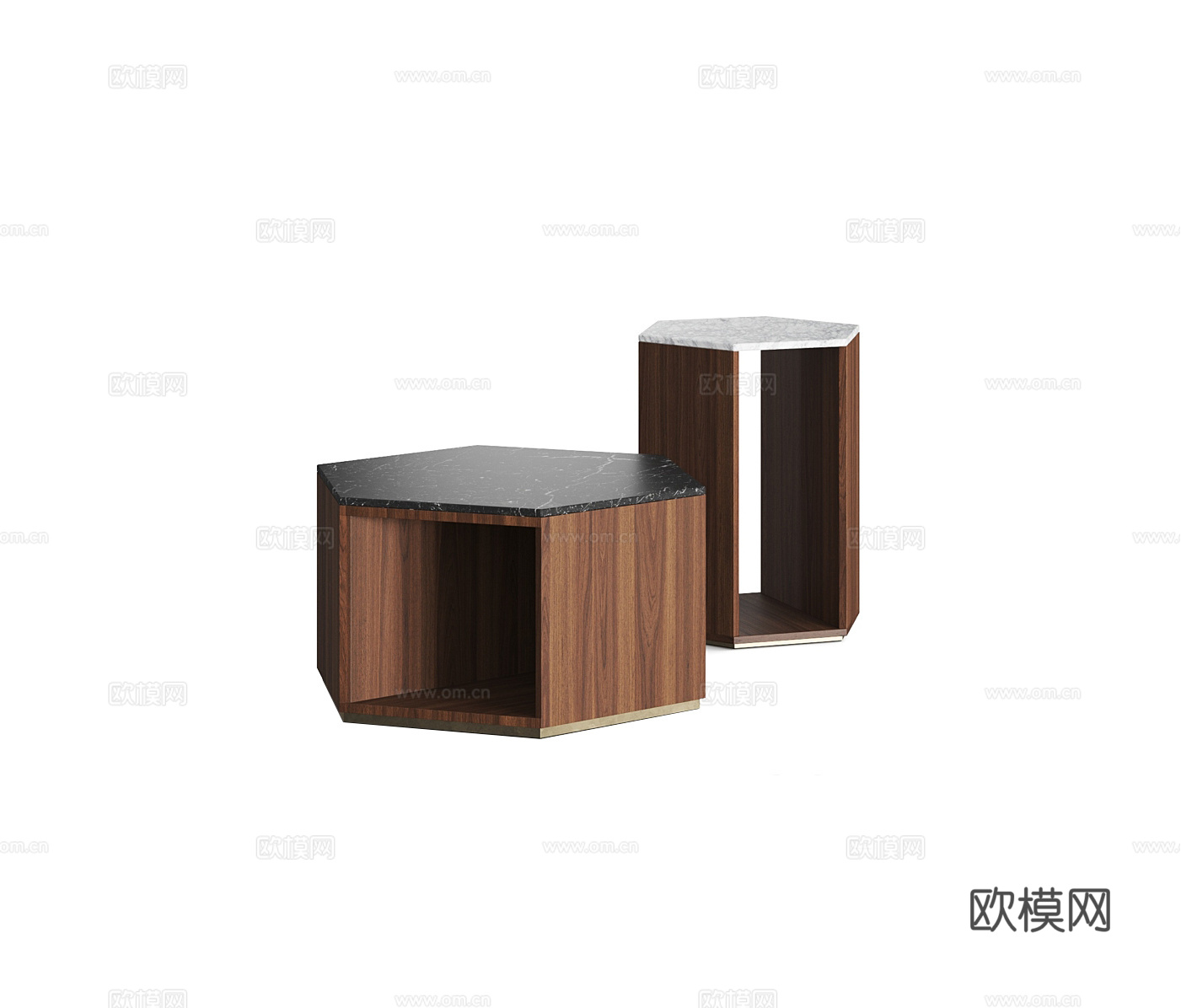 CAPITAL 意式边几3d模型下载（渲染图2）