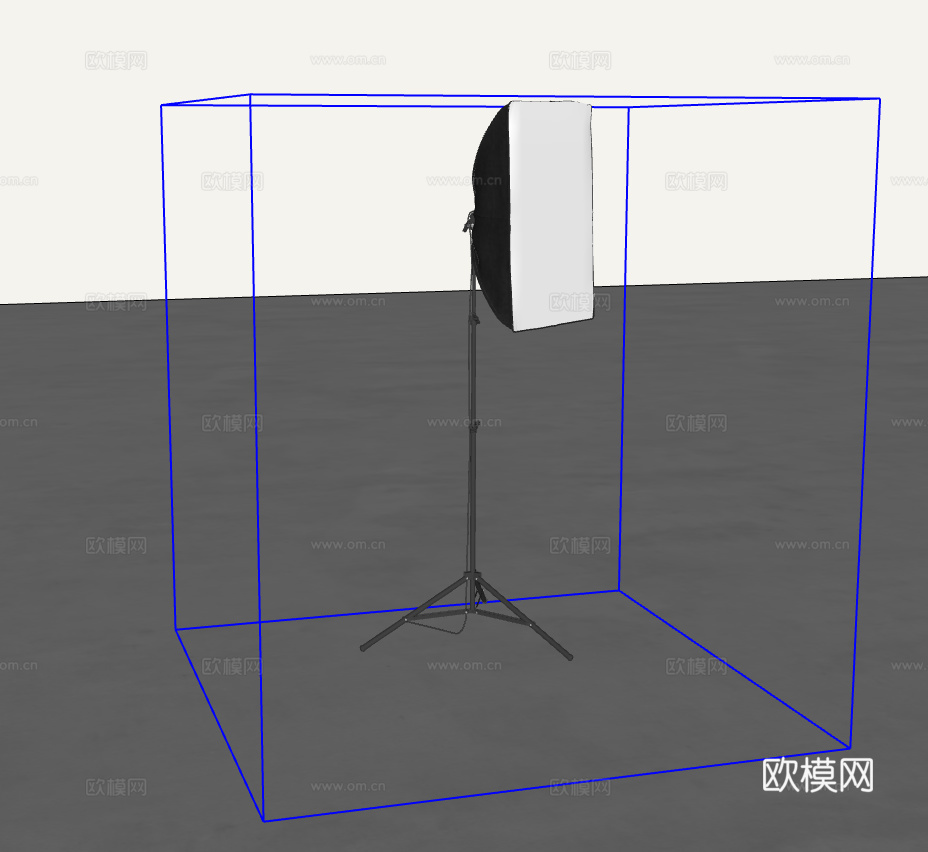 摄影灯具su模型