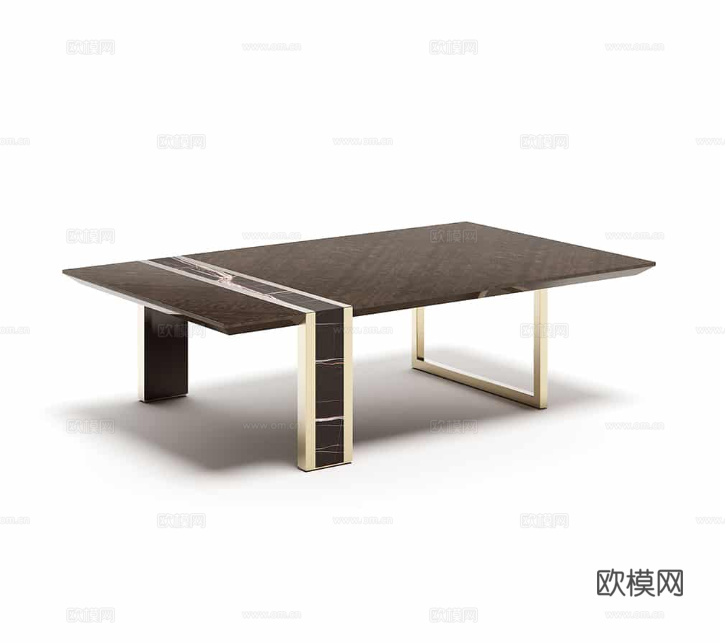 CAPITAL 意式茶几3d模型下载（渲染图1）