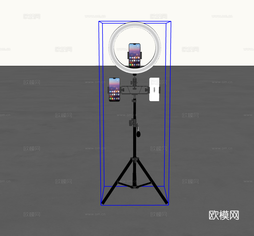 直播手机支架su模型