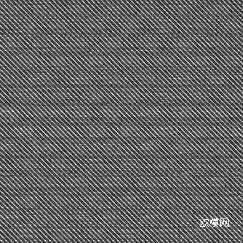 无缝墨蓝色布纹布料PBR贴图 1k