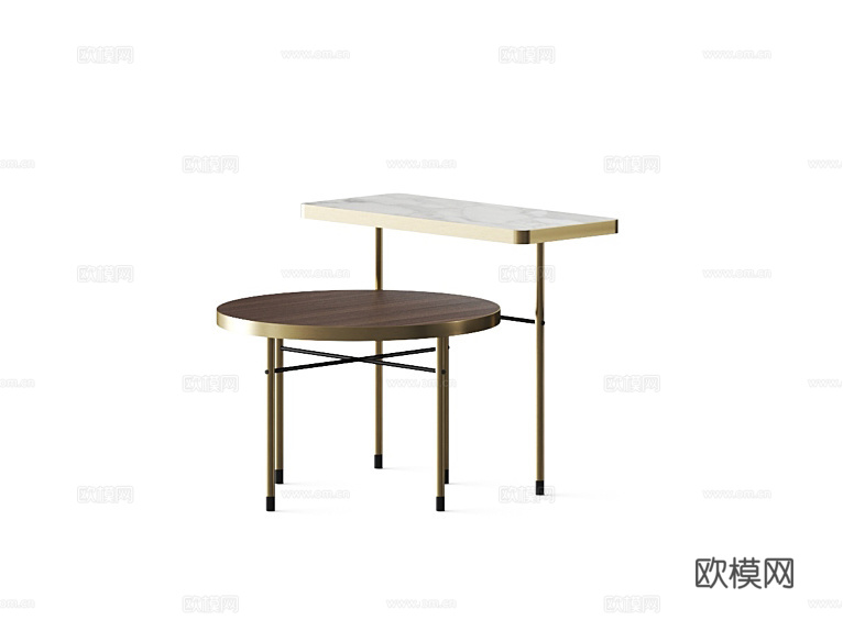 CAPITAL 意式茶几3d模型下载（渲染图5）