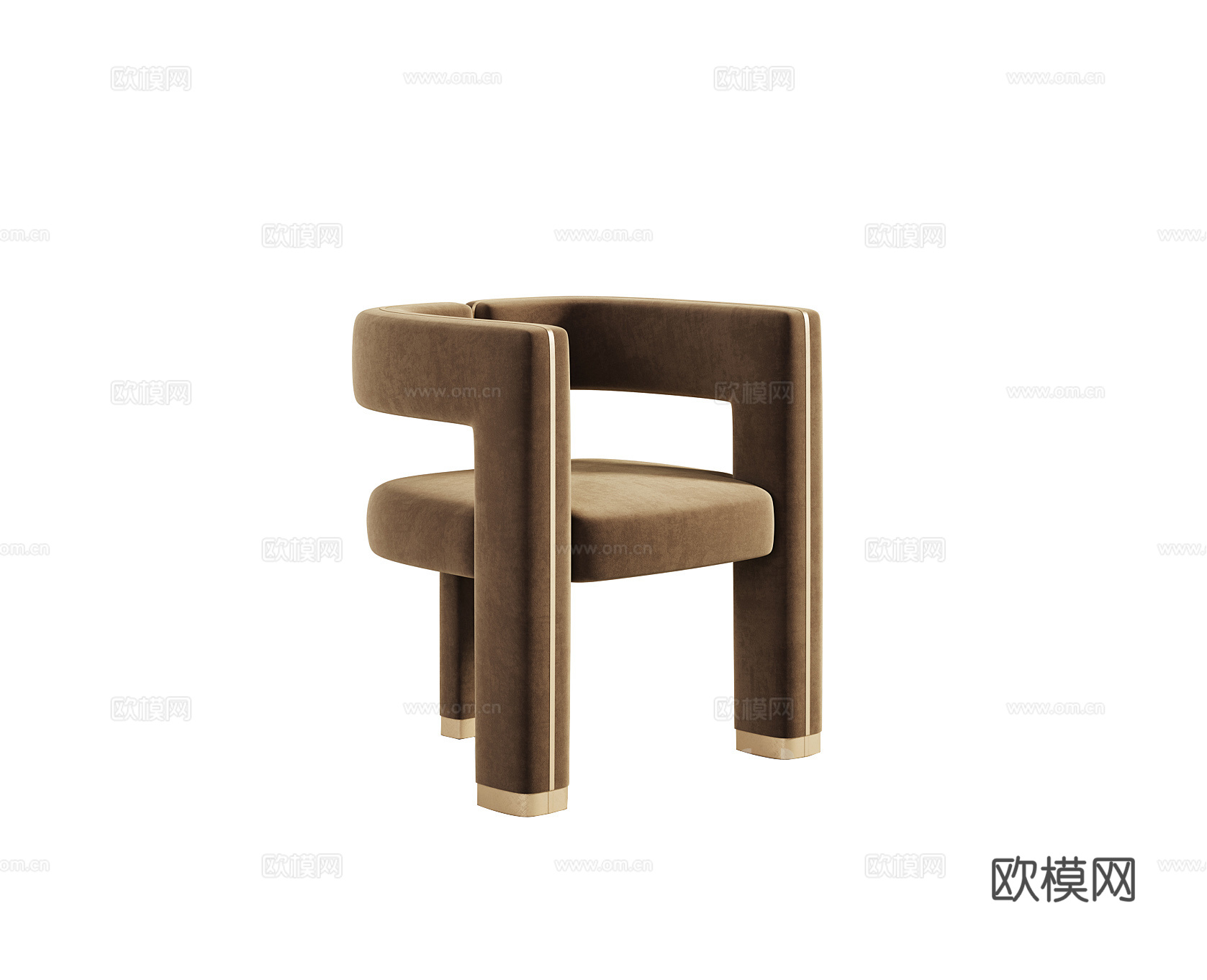 CAPITAL 意式餐椅3d模型下载（渲染图3）