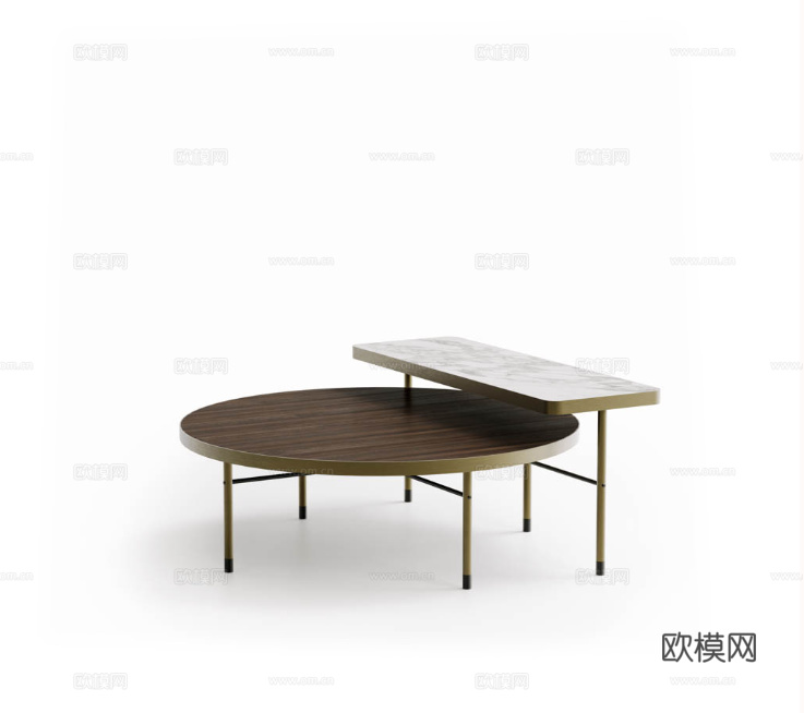 CAPITAL 意式茶几3d模型下载（渲染图6）