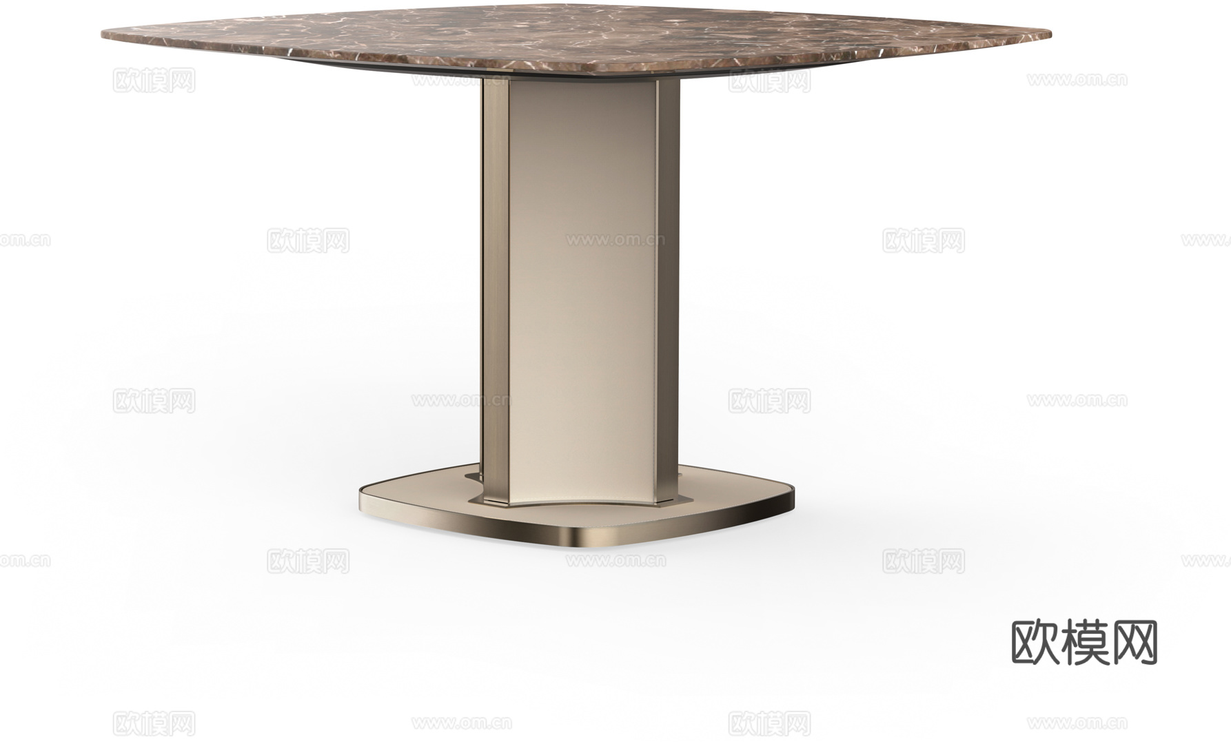 CANTORI 轻奢餐桌3d模型下载（渲染图2）