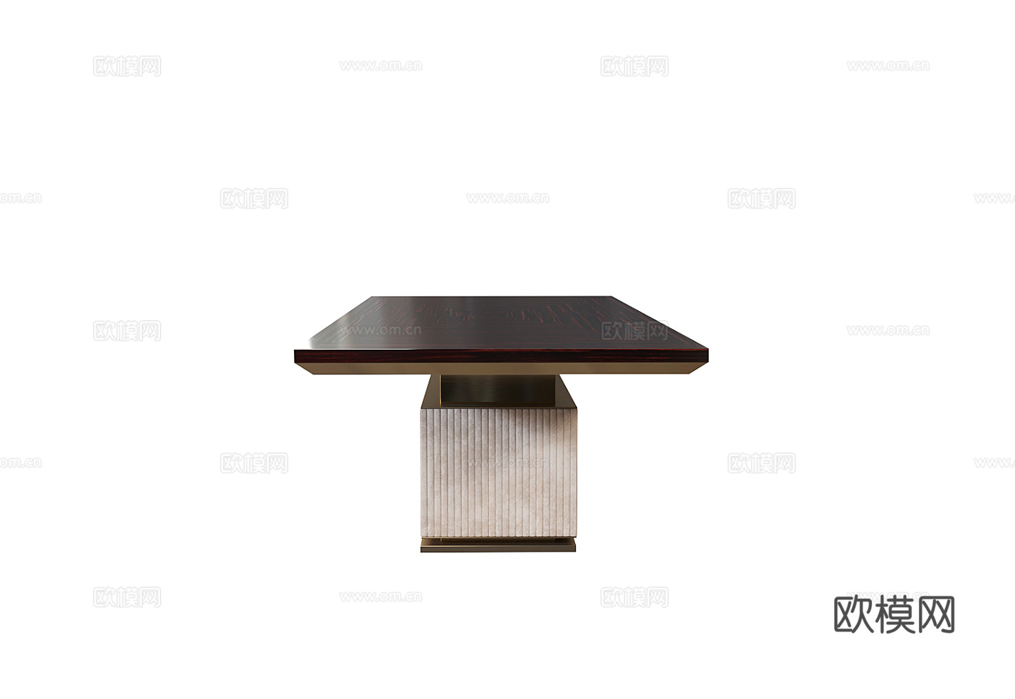 CAPITAL 意式餐桌3d模型下载（渲染图3）