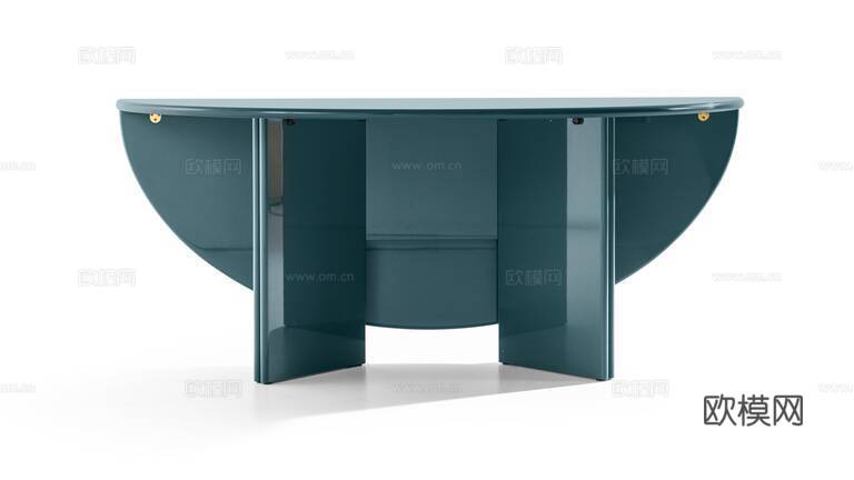 Cassina 烤漆餐桌3d模型下载（渲染图6）