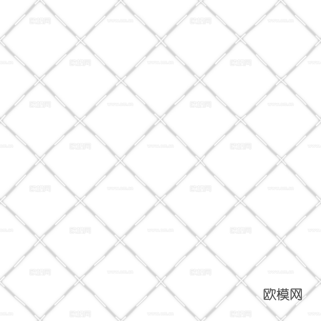 无缝红色线条花纹软包PBR贴图 1k