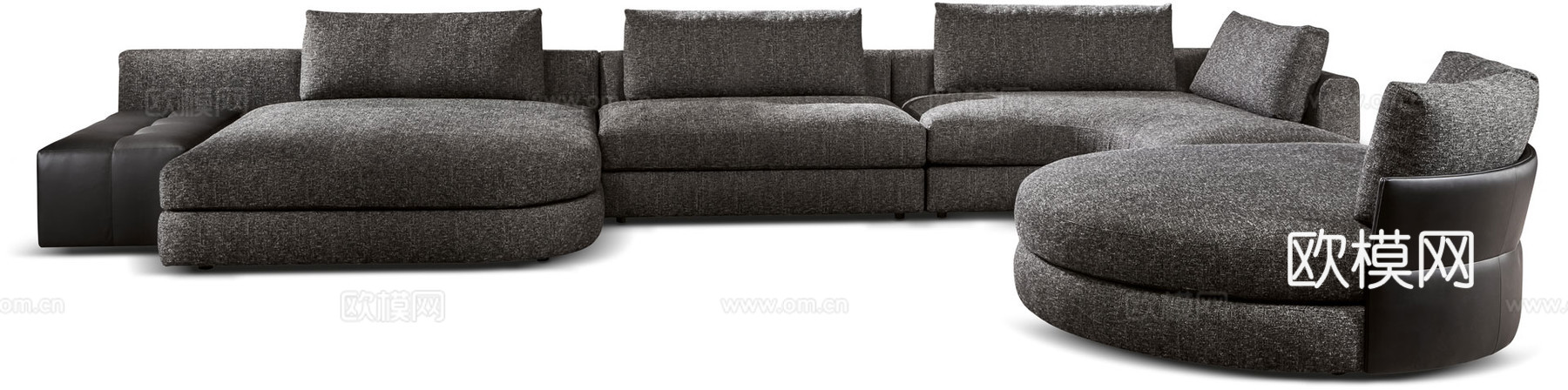 CANTORI 轻奢转角沙发3d模型下载（渲染图7）