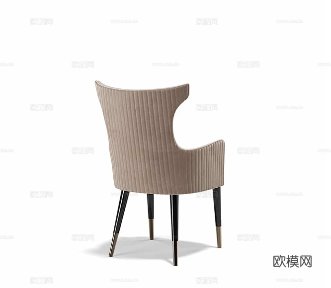 CAPITAL 意式餐椅3d模型下载（渲染图2）