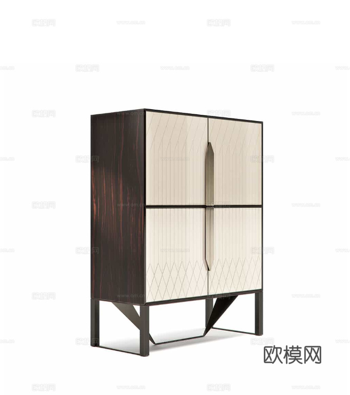 CAPITAL 轻奢酒柜3d模型下载（渲染图3）