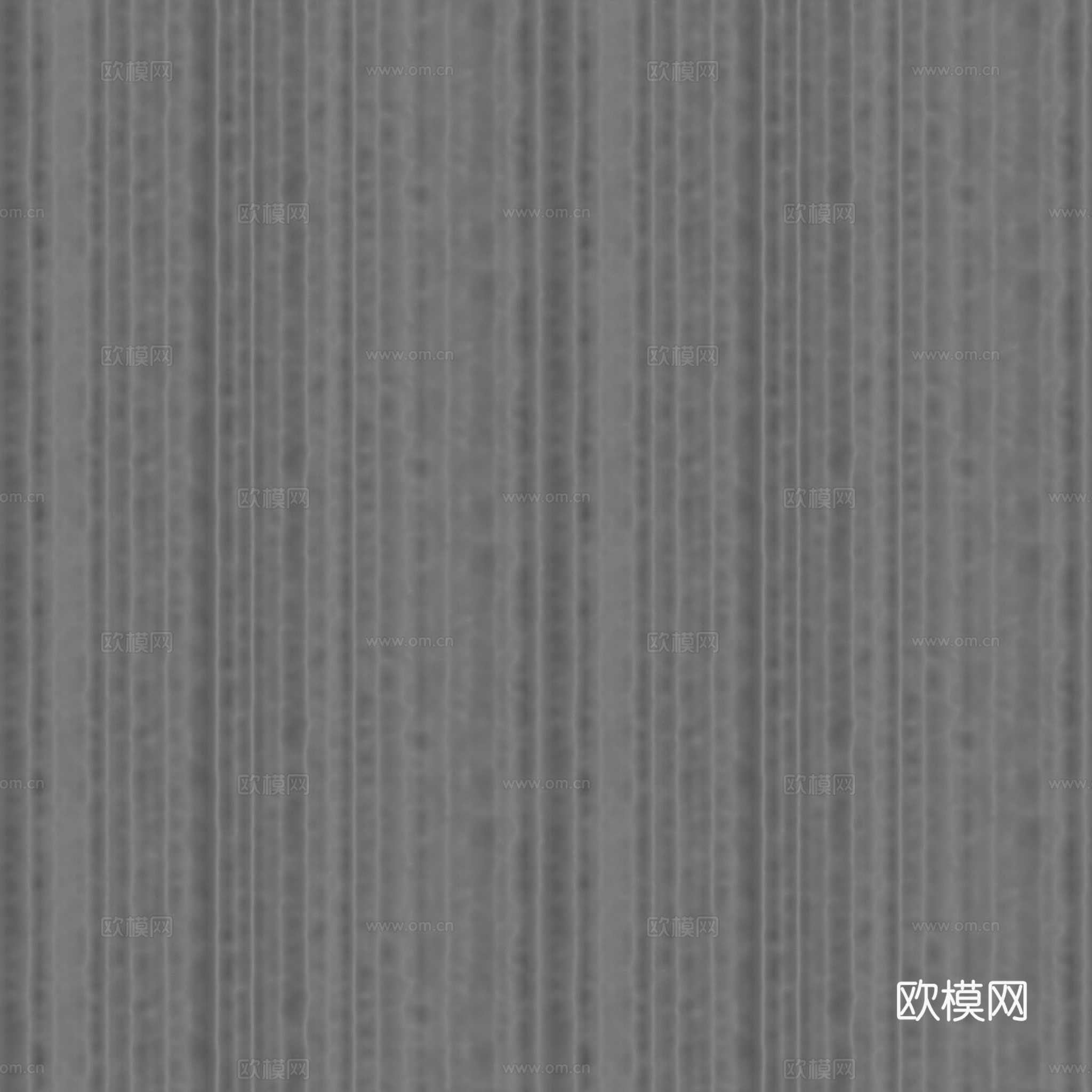 无缝黑色条纹布纹布料PBR贴图 2k