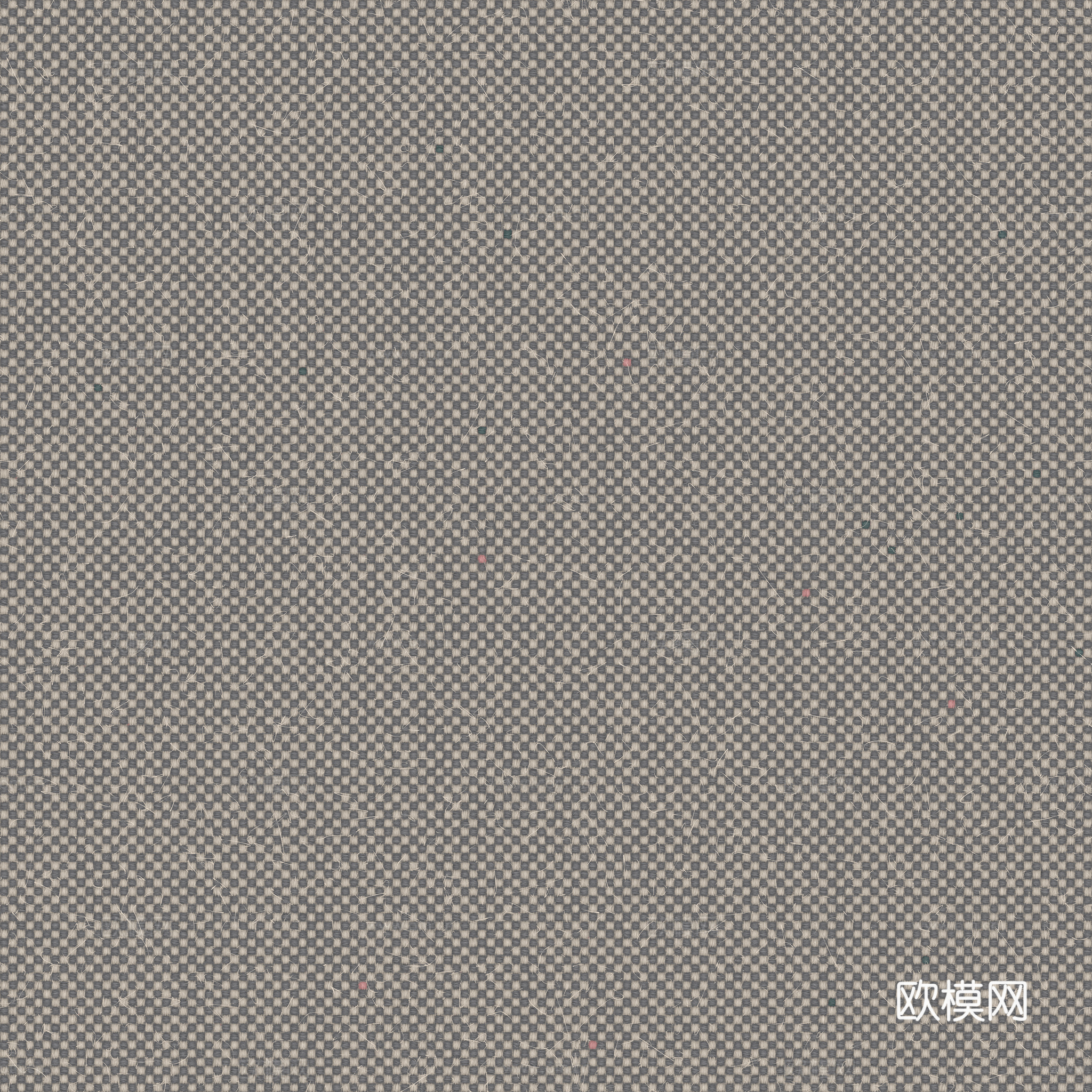 无缝拼色编织布纹布料PBR贴图 2k