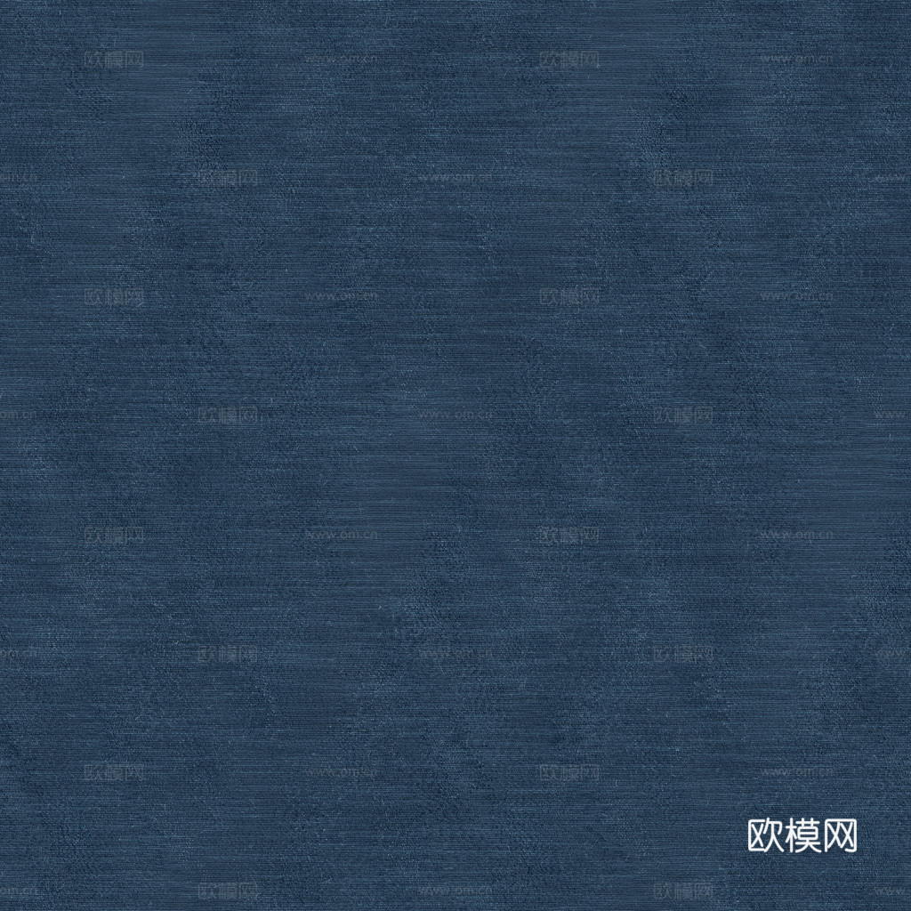 蓝色布纹 PBR贴图 1k