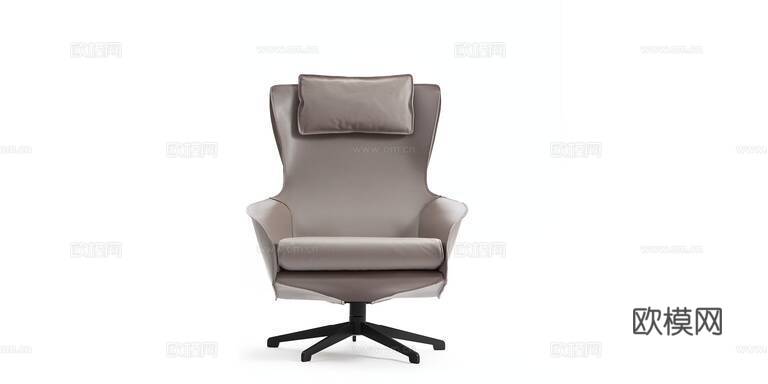 Cassina 沙发椅 办公椅3d模型下载（渲染图1）