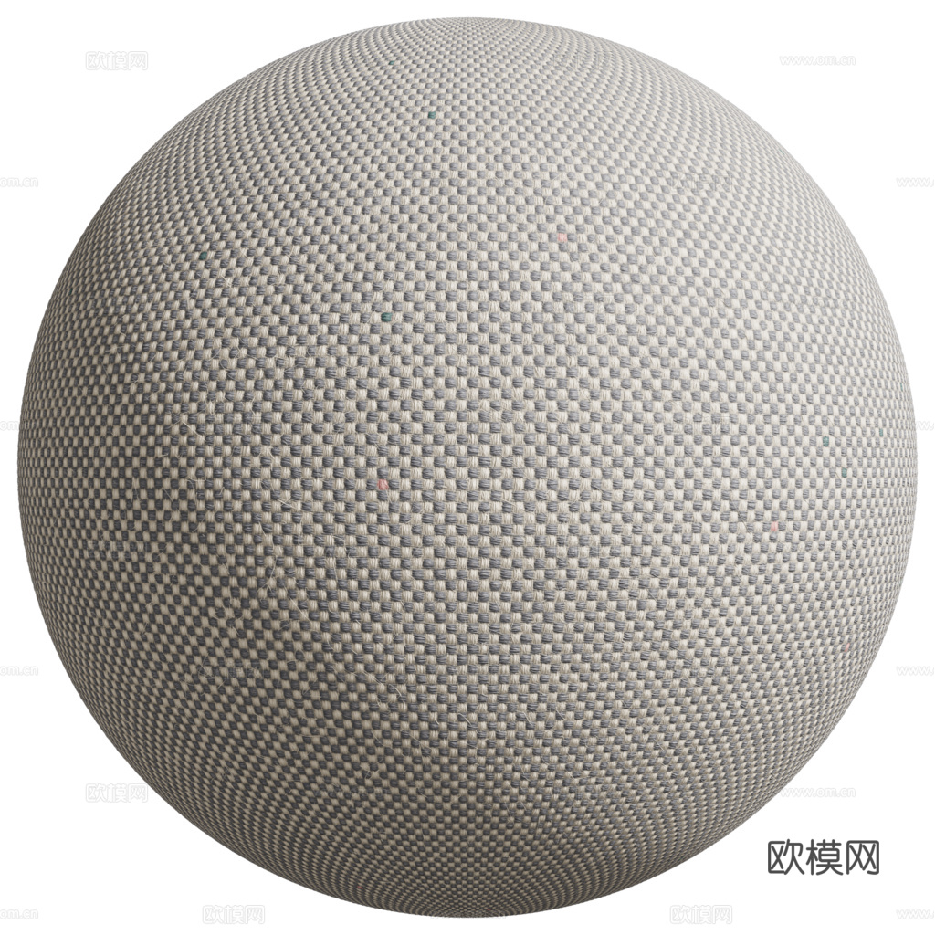 无缝拼色编织布纹布料PBR贴图 1k
