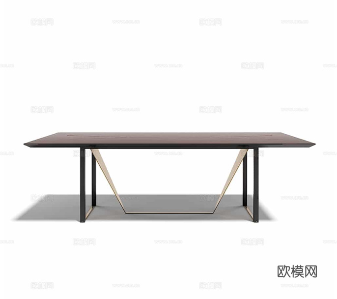 CAPITAL 意式餐桌3d模型下载（渲染图3）