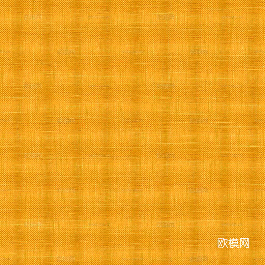 无缝橘色布纹布料PBR贴图 1k