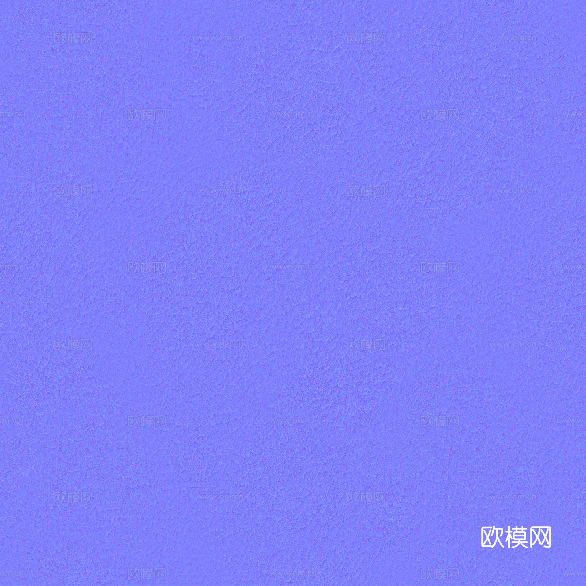 无缝黑色粗纹皮革PBR贴图 2k