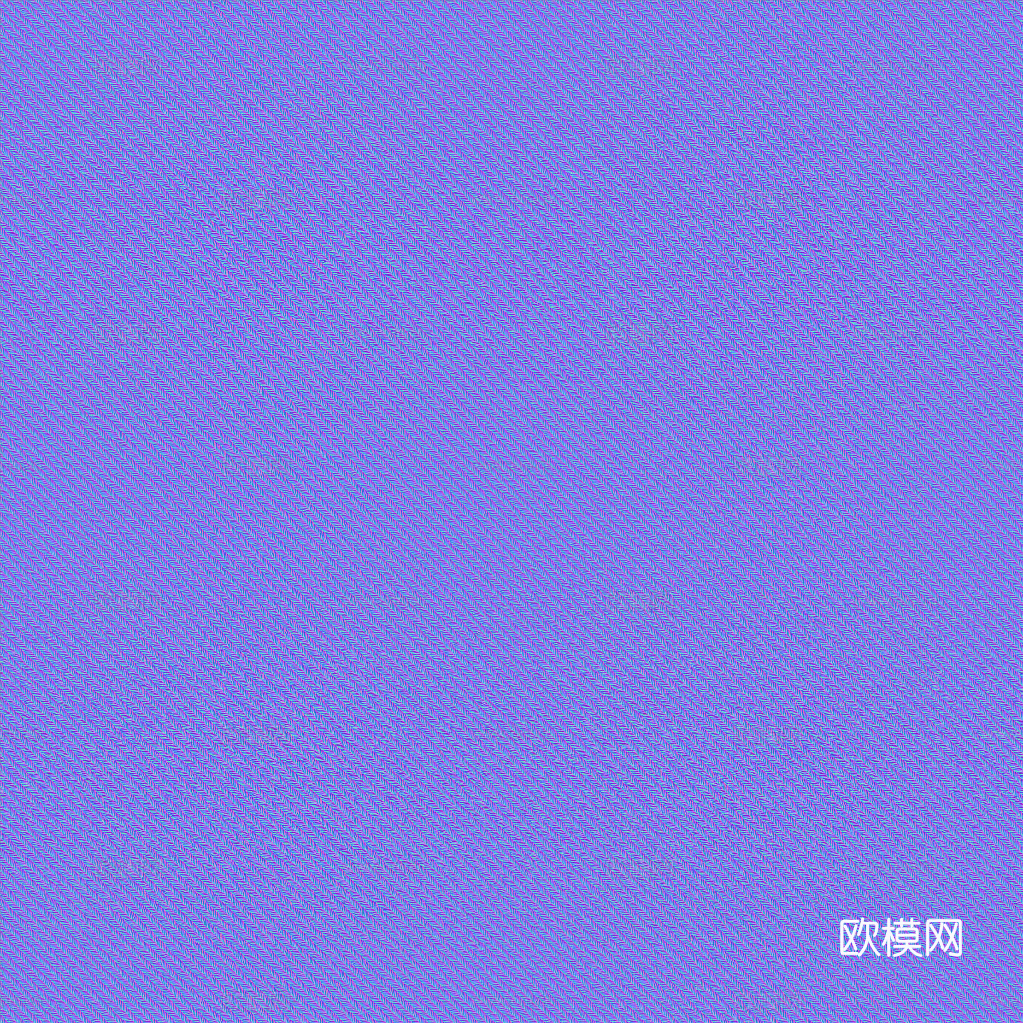 无缝粉色布纹布料PBR贴图 2k
