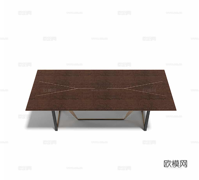 CAPITAL 意式餐桌3d模型下载（渲染图4）