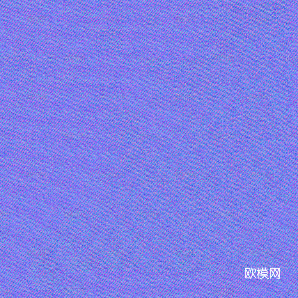 无缝灰蓝色布纹布料PBR贴图 1k