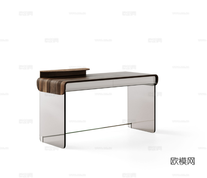 CAPITAL 意式书桌3d模型下载（渲染图1）