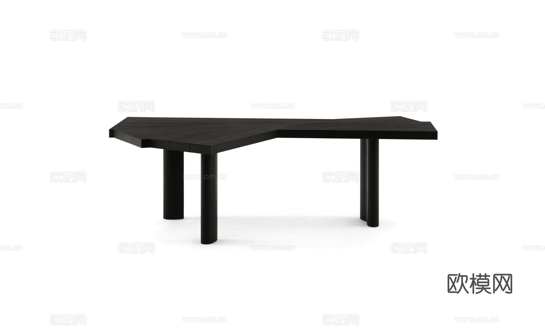 Cassina 餐桌3d模型下载（渲染图3）