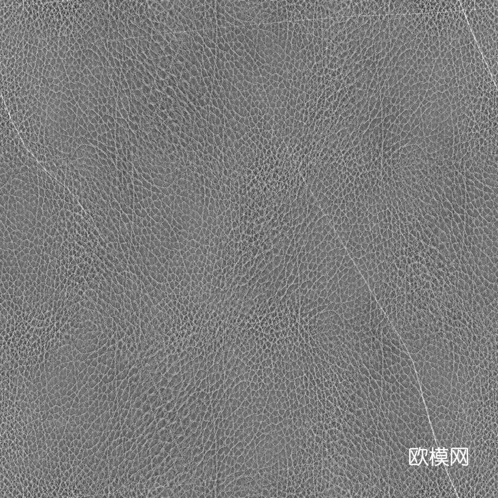 无缝棕红色粗纹皮革PBR贴图 1k