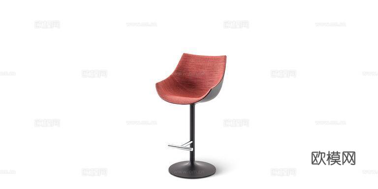 Cassina 吧椅3d模型下载（渲染图1）