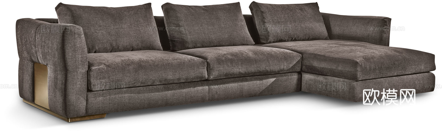 CANTORI 意式转角沙发3d模型下载（渲染图2）