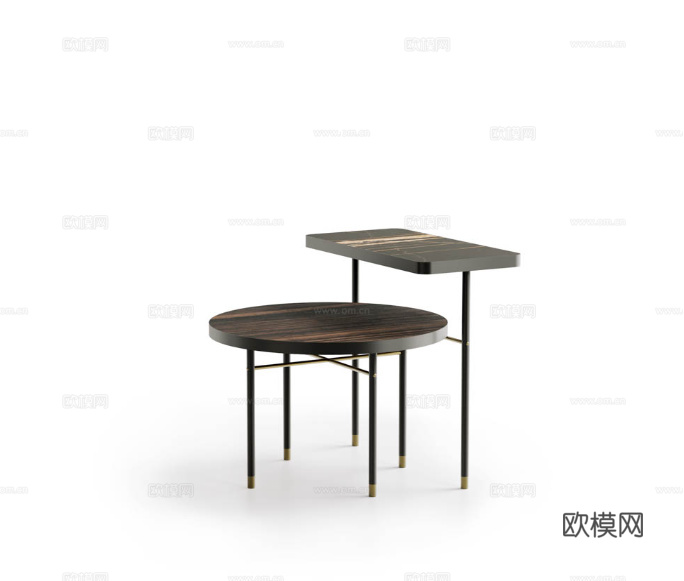 CAPITAL 意式茶几3d模型下载（渲染图4）