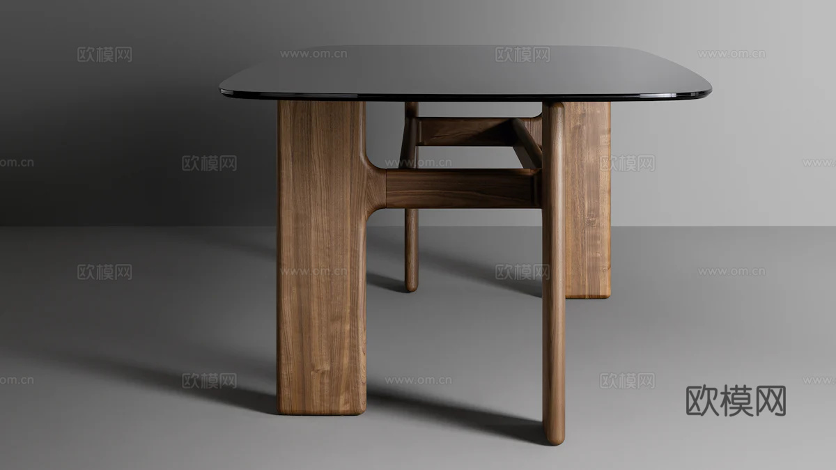 BONALDO 餐桌3d模型下载（渲染图3）