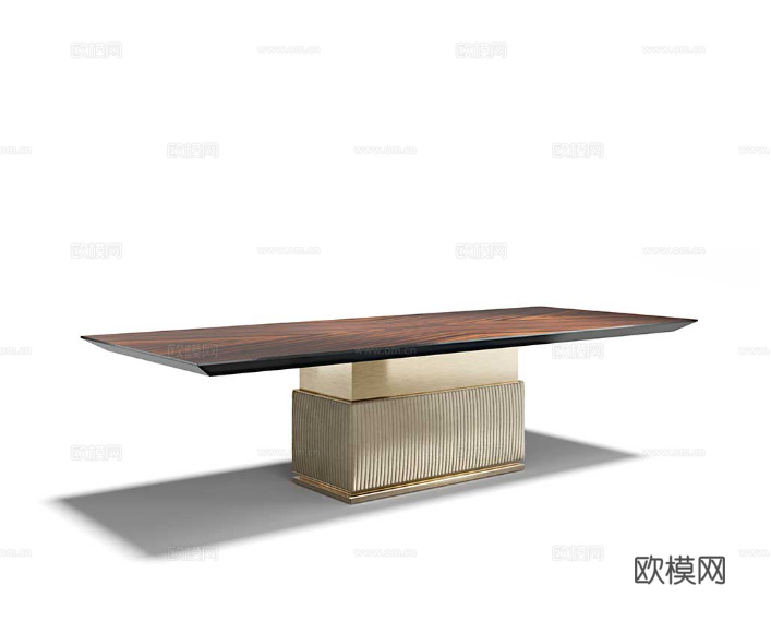 CAPITAL 意式餐桌3d模型下载（渲染图1）