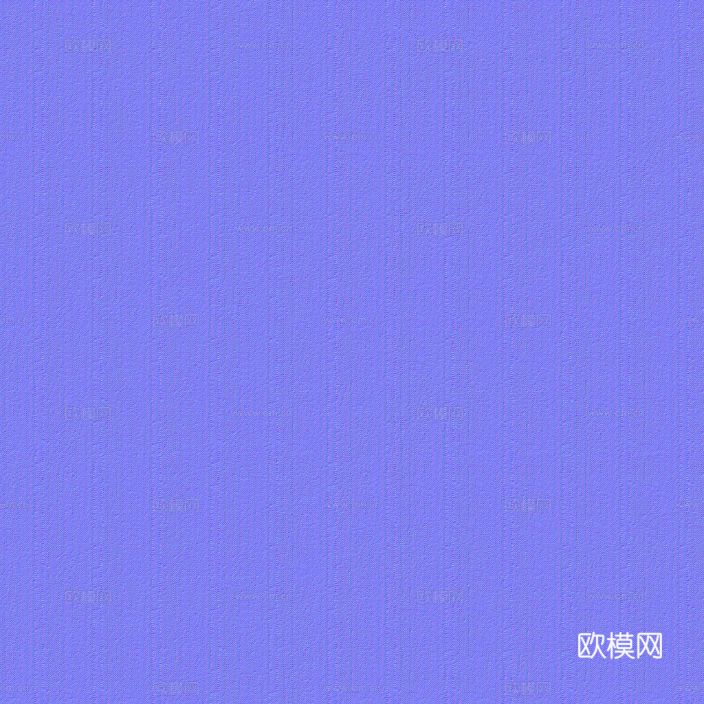 无缝蓝色布纹布料条纹PBR贴图 1k